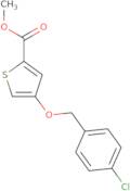 Methyl 4-((4-chlorobenzyl)oxy)thiophene-2-carboxylate