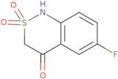 6-​Fluoro-1H-​2,​1-​benzothiazin-​4(3H)​-​one 2,​2-​dioxide