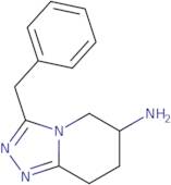 3-Benzyl-5H,6H,7H,8H-[1,2,4]triazolo[4,3-a]pyridin-6-amine