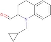 1-(Cyclopropylmethyl)-1,2,3,4-tetrahydroquinoline-2-carbaldehyde