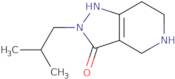 2-Isobutyl-4,5,6,7-tetrahydro-2H-pyrazolo[4,3-c]pyridin-3-ol