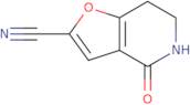 4-Oxo-4,5,6,7-tetrahydrofuro[3,2-c]pyridine-2-carbonitrile