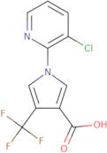 1-(3-Chloropyridin-2-yl)-4-(trifluoromethyl)-1H-pyrrole-3-carboxylic acid