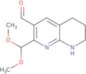 2-(Dimethoxymethyl)-5,6,7,8-tetrahydro-1,8-naphthyridine-3-carbaldehyde