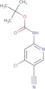 tert-Butyl N-(4-chloro-5-cyanopyridin-2-yl)carbamate