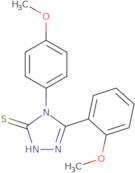 5-(2-Methoxyphenyl)-4-(4-methoxyphenyl)-4H-1,2,4-triazole-3-thiol