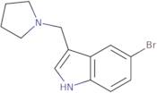 5-Bromo-3-(1-pyrrolidinylmethyl)-1H-indole