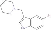 5-Bromo-3-(piperidin-1-ylmethyl)-1H-indole