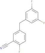 5-(3,5-Difluorobenzyl)-2-fluorobenzonitrile