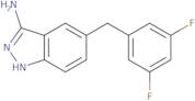 5-[(3,5-Difluorophenyl)methyl]-1H-indazol-3-amine