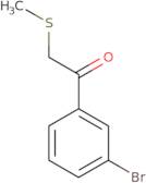 1-(3-Bromophenyl)-2-methylsulfanylethanone