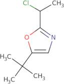 5-tert-Butyl-2-(1-chloroethyl)-1,3-oxazole