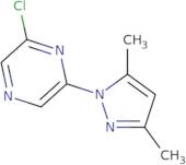 2-Chloro-6-(3,5-dimethyl-1H-pyrazol-1-yl)pyrazine