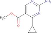 Methyl 2-amino-4-cyclopropylpyrimidine-5-carboxylate