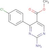 Methyl 2-amino-4-(4-chlorophenyl)pyrimidine-5-carboxylate