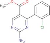 Methyl 2-amino-4-(2-chlorophenyl)pyrimidine-5-carboxylate