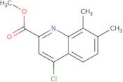 Methyl 4-chloro-7,8-dimethylquinoline-2-carboxylate