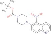 tert-Butyl 4-(5-nitroquinolin-6-yl)piperazine-1-carboxylate