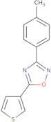 5-(Thiophen-3-yl)-3-p-tolyl-1,2,4-oxadiazole