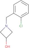 1-[(2-Chlorophenyl)methyl]azetidin-3-ol