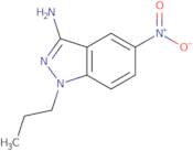 5-Nitro-1-propyl-1H-indazol-3-amine