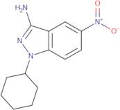 1-Cyclohexyl-5-nitro-1H-indazol-3-amine