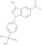 1-(4-(tert-Butyl)phenyl)-5-nitro-1H-indazol-3-amine