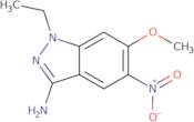 1-Ethyl-6-methoxy-5-nitro-1H-indazol-3-amine