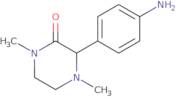 3-(4-aminophenyl)-1,4-dimethylpiperazin-2-one