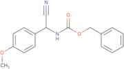 Benzyl N-[cyano(4-methoxyphenyl)methyl]carbamate