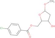 ((2R,3S)-3-Hydroxy-5-methoxytetrahydrofuran-2-yl)methyl 4-chlorobenzoate