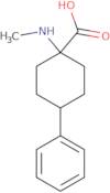 1-(Methylamino)-4-phenylcyclohexane-1-carboxylic acid