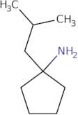 1-(2-Methylpropyl)cyclopentan-1-amine