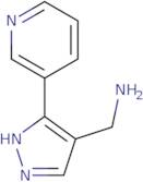 (3-(Pyridin-3-yl)-1H-pyrazol-4-yl)methanamine