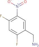 (2,4-Difluoro-5-nitrophenyl)methanamine