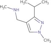 Methyl({[1-methyl-3-(propan-2-yl)-1H-pyrazol-4-yl]methyl})amine