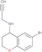 6-Bromo-N-(prop-2-yn-1-yl)-3,4-dihydro-2H-1-benzopyran-4-amine