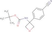 3-Boc-Amino-3-(4-cyanophenyl)oxetane