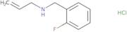 [(2-Fluorophenyl)methyl](prop-2-en-1-yl)amine hydrochloride