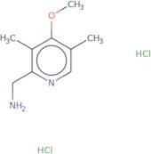 1-(4-methoxy-3,5-dimethylpyridin-2-yl)methanamine dihydrochloride