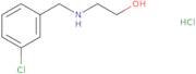 2-{[(3-Chlorophenyl)methyl]amino}ethan-1-ol hydrochloride