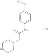 N-(4-Methoxyphenyl)-2-piperazin-1-ylacetamide hydrochloride