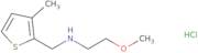 (2-Methoxyethyl)[(3-methyl-2-thienyl)methyl]amine hydrochloride