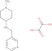 1-Methyl-N-(pyridin-3-ylmethyl)piperidin-4-amine oxalic acid