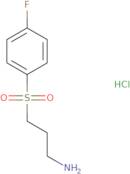 3-(4-Fluorobenzenesulfonyl)propan-1-amine hydrochloride