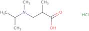 3-[Isopropyl(methyl)amino]-2-methylpropanoic acid hydrochloride