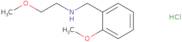 (2-Methoxybenzyl)(2-methoxyethyl)amine hydrochloride