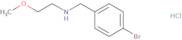 (4-Bromobenzyl)(2-methoxyethyl)amine hydrochloride