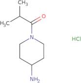 1-(4-Aminopiperidin-1-yl)-2-methylpropan-1-one hydrochloride