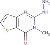 2-Hydrazinyl-3-methylthieno[3,2-d]pyrimidin-4(3H)-one